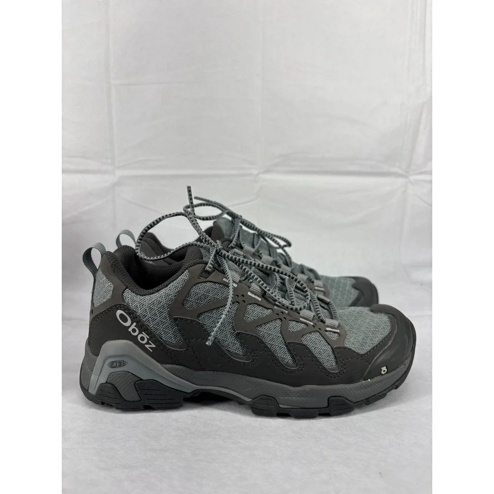 Oboz Cirque Low Hiking Shoes Womens 7 Tradewinds Blue O Fit Insole 41402 NWB